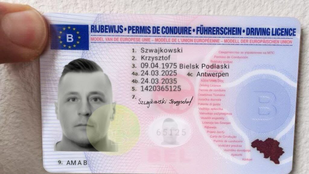 Cumpărați un permis de conducere belgian
