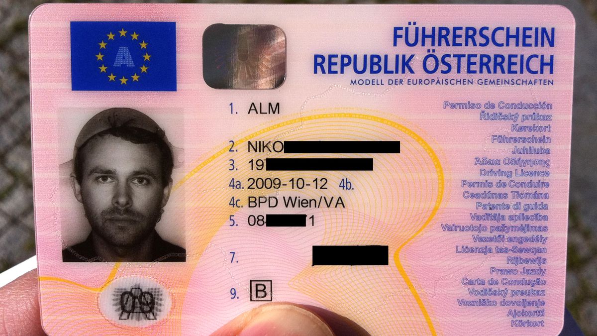 Permisul de Conducere Austriac